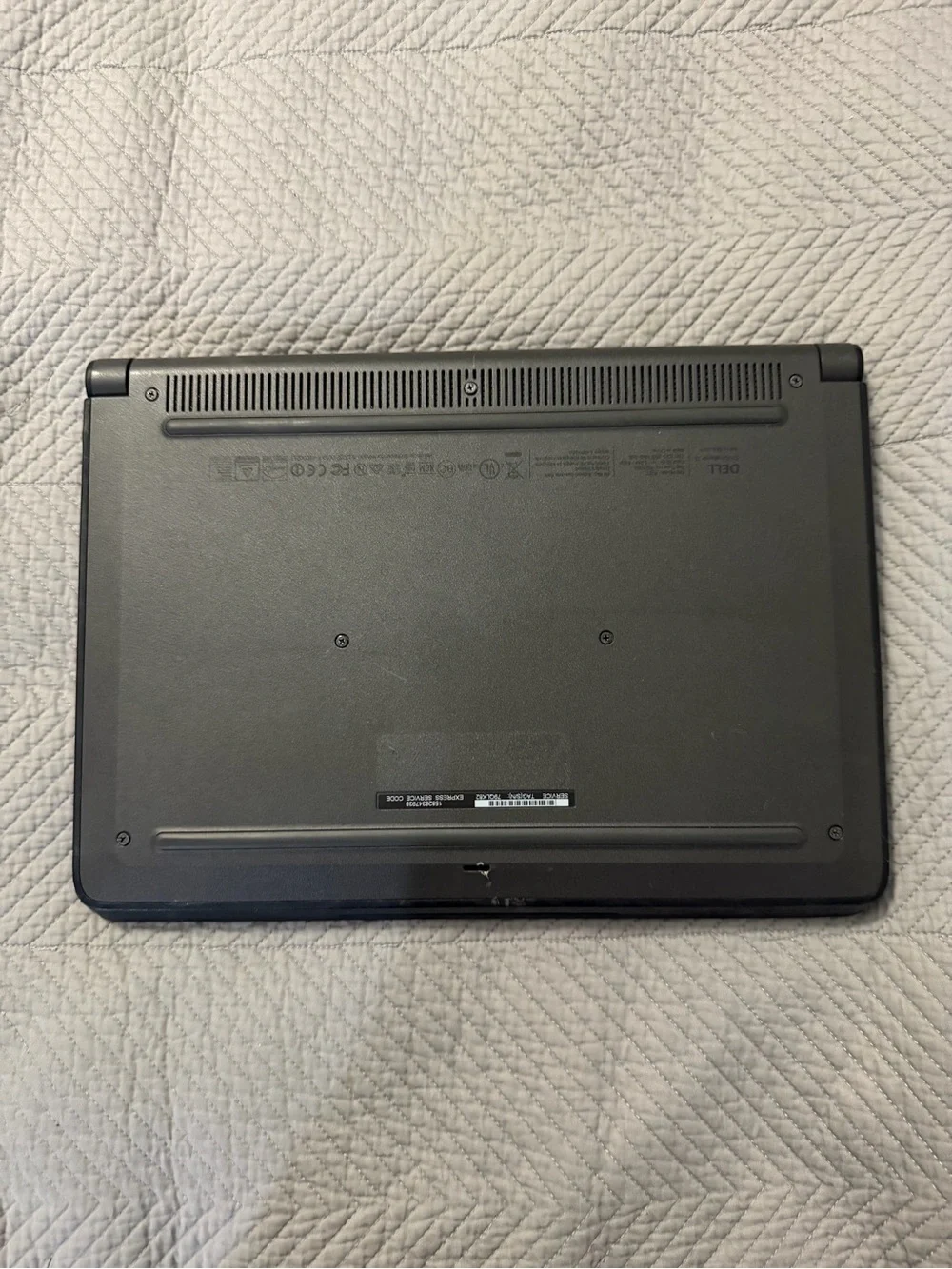 Dell Chromebook 3120 Laptop - Matte Black for parts or repair